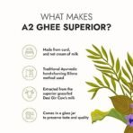 Kapiva A2 Desi Cow Ghee 500Ml | Bilona Method, Curd-Churned | Pure, Natural, Healthy | Grass-Fed Cultured Ghee - Super Saver Pack Of 2 - Fast UK Delivery - Image 5
