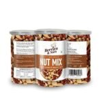 Berries And Nuts International Nuts Mix | Pecan, Brazil, Hazel, Macadamia, Almonds, Pista, Walnuts | 400 Grams | 2 Bottles Of 200 Grams, Dry Fruit - Fast UK Delivery - Image 5