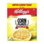 Kellogg's Combo, Kellogg's Corn Flakes Original, Breakfast Cereal, 875gms Pack and Kellogg's Crunchy Granola Almonds and Cranberries 460g - Fast UK Delivery - Image 3