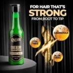 Beardo Beer Shampoo for Men, 200 ml | For Strong, Bouncy, Shiny Hair | Contains Real Beer | Tea Tree Oil, Aloe vera & Calendula Oil | Sulphate & Paraben Free - Fast UK Delivery - Image 3