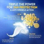 NIVEA Q10 Anti-Wrinkle Power Firming Day Cream SPF 15 (50ml), Anti-Wrinkle Face Cream with Skin Identical Q10 and Creatine, Face Cream for 3x Wrinkles - Fast UK Delivery - Image 4