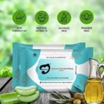 ORAAH Natural Intimate Hygiene Wipes For Women, 10 Pack (Set Of 2) - Fast UK Delivery - Image 7