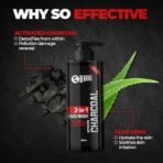 Beardo 3-in-1 Activated Charcoal Face Wash| Deep Cleanse, Exfoliate & Detoxify | All-in-One Face Wash for Oily Skin, Dirt & Pollution Removal | Oil Control Face wash for men 200ml - Fast UK Delivery - Image 4