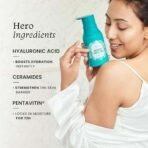 Foxtale Hydrating Body Lotion with Hyaluronic Acid & Ceramides | 72-hour Hydration | Lightweight & Non-Sticky | Long Lasting Musk Fragrance | Body Lotion for Men & Women | All Skin Type | 200 ml - Fast UK Delivery - Image 4