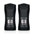 Axe Black Frozen Pear & Cedarwood Scent, Fresh Charge Body wash, 250 ml (Pack of 2) - Fast UK Delivery