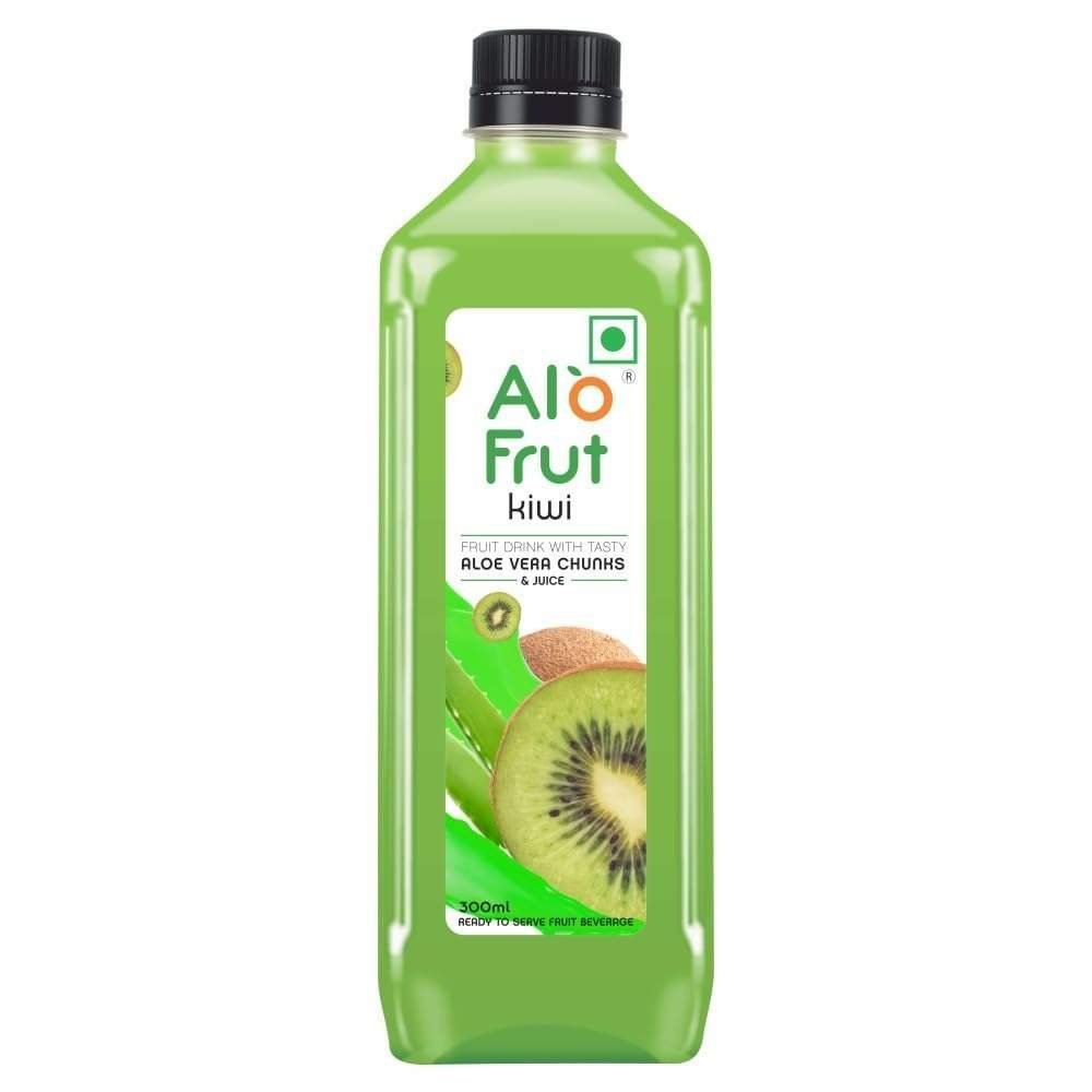 uk51f3NxTbkgL-1-1.jpg Alo frut Kiwi Fruit Drink with Tasty Aloevera Chunks & Juice - 300ml (Pack of 24) |Goodness of Fruits and Aloevera|Ready-to-Serve Fruit Juice|Kiwi Juice - Fast UK Delivery - Image 1