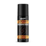 Beardo Sport Energy Deodorant Spray 150Ml | Body Spray Perfume For Men | Deo For Men | Fresh Long-Lasting | Christmas gift for men | Gift For Friends | Gift for men - Fast UK Delivery