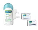 Cetaphil Baby Massage Oil-200 ml and Baby Mild Bar 75g (Pack of 2) - Combo - Fast UK Delivery