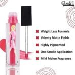 Glam 21 3D Matte Liquid Lipstick|Highly Pigmented & Water-Proof| Longlasting & Weightless|Matte Finish|Pink Fuchsia-5gm - Fast UK Delivery - Image 4