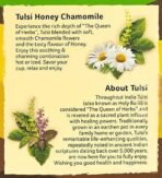 Organic India Tulsi Honey Chamomile - Pack of 25 Tea Bags 1.74g (43.5 Grams) - Fast UK Delivery - Image 3