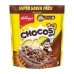 Kellogg's Chocos, High in Protein, B Vitamins, Calcium And Iron, 1.2kg Pack + Kellogg's Muesli with 20% Nuts Delight Pouch, 500 g - Fast UK Delivery - Image 3