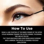 Colorbar All Matte Eyeliner, Blue 003, Matte Finish, 2.5ml | 16 hour stay | Smudgeproof | One stroke application - Fast UK Delivery - Image 5