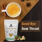 Tea Aroma - Making Tea A Healthy Habit Throat Care Tea - Mullein Leaves, Echinacea, Eucalyptus, Licorice root, Ginger root - 50 g - Fast UK Delivery - Image 5
