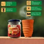 Rooted Peepul Kulhadwala Masale Milk Masala Powder Enriched with Dry Fruits and Kesar | No Added Sugar | Doodh Masala (Pack of 1, 75 Gram) - Fast UK Delivery - Image 3