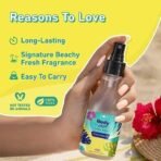 Plum BodyLovin Hawaiian Rumba Body Mist for Women | Refreshing Long Lasting Tropical Fragrance | Perfume Body Spray for Women | Vegan & Paraben Free | Travel Friendly Beachy Fresh Scent | 150ml - Fast UK Delivery - Image 4