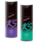 KamaSutra Deodorant Body Spray For Men, 150 ml - (Dare-Urge) Pack of 2 - Fast UK Delivery