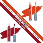KINDED Liquid Lip Colour Vitamin E Enriched No Transfer Waterproof Long Stay Lipsticks Lip Gloss Set for Girls Women (Pack of 2, 6 ml each, Matte Finish, Shades Sangria Orange & More Maroon) - Fast UK Delivery - Image 3