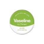 Vaseline Lip Therapy with Aloe Vera, Petroleum Jelly, Pocket Size, .7 oz (Pack of 2) - Fast UK Delivery