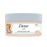 Dove Body Polish for Skin Exfoliation & Nourishment with Crushed Macadamia & Rice Milk | For Radiant & Soft Skin | Sulphate Free | 100g - Fast UK Delivery