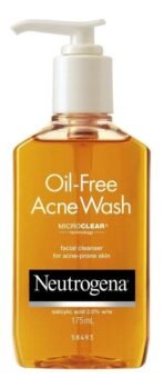Neutrogena Oil Free Acne Face Wash, 175ml - Fast UK Delivery