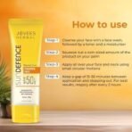 Jovees Herbal Sun Defence Cream SPF 50 PA+++ Broad Spectrum For All Skin | Protection From UVA/UVB & Sun Damaged | Lightweight, Non Greasy & Quick Absorption 100g - Fast UK Delivery - Image 7