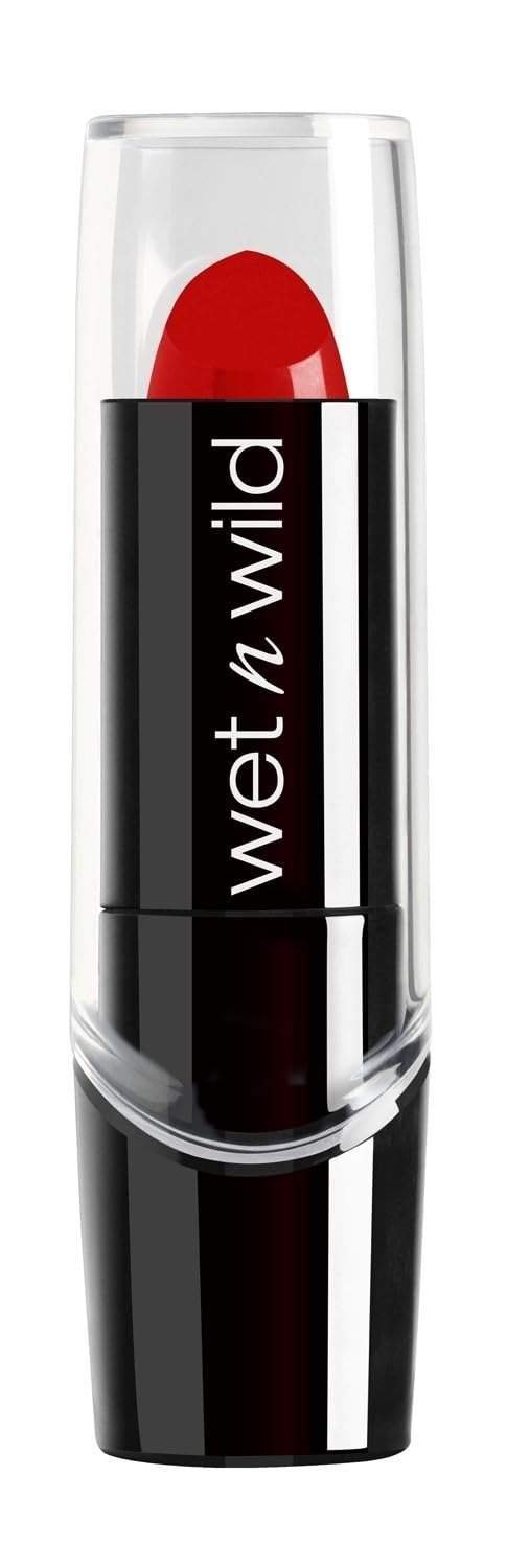 uk51fnukM8LkL-1-1.jpg wet n wild Silk Finish Lip Stick, Hot Red, 0.13 Ounce - Fast UK Delivery - Image 1