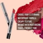 Fashion Colour Colorful Non Transfer Lipstick 2.6g | Waterproof & Long Lasting | Available in 12 Shades | (301- LIGHT CORAL, 2.6) - Fast UK Delivery - Image 5