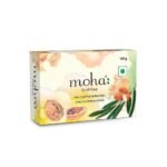 moha: Scrub Soap For Soft, Hydrate & Nourished Skin, Face With Walnut, Almond Oil & Honey Unisex Bathing Bar - 100gm (Pack of 6) - Fast UK Delivery