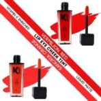 KINDED Lip Eye and Cheek Tint Combo for Women Girls Longlasting Moisturizing Vitamin E Liquid Lip Colour Lipstick Eyeshadow Blush (Matte Finish, Vermilion Red & Sangria Orange, 9 ml each) - Fast UK Delivery - Image 3