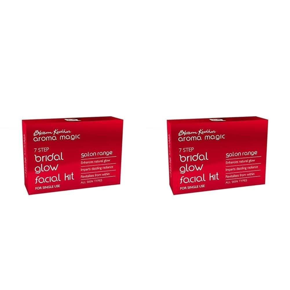 uk51g5yRVd6L-1.jpg Aroma Magic Bridal Glow Facial Kit - Single Use (Pack of 2) - Fast UK Delivery - Image 1