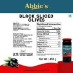 Abbie's Black Sliced Olives (450 g) + Black Pitted Olives (450 g), Pack of 1 Each, for Authentic Taste in Cooking, Snacking, Pizzas toppings or Italian Pastas Ingredient - Fast UK Delivery - Image 5