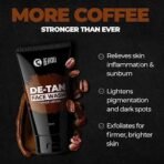 Beardo Ban the Tan Kit | Grooming kit for men | Detan Facewash for men with Coffee extracts & Vitamin E| Detan Face Scrub for men | Gift Hamper for Men | Gift Hamper | Valentines day gift for husband | Gift for boyfriend | Gift for Men - Fast UK Delivery - Image 4