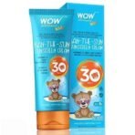 WOW Skin Science Kids Ban-The-Sun Sunscreen Cream For Combination Skin, Spf 30 Pa++ - No Parabens, Silicones, Oxide Color, Mineral Oil And Benzophenone, 100 Ml, Pack Of 1 - Fast UK Delivery - Image 2