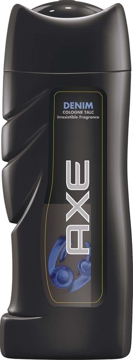 uk51gKm4t38DL-1-1.jpg Axe Denim Cologne Talc 100gm - Fast UK Delivery - Image 1