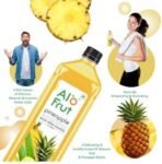Alo frut Pineapple Fruit Drink with Tasty Aloevera Chunks & Juice | Goodness of Fruits and Aloevera | Ready-to-Serve Fruit - 150 ml (Pack of 30) - Fast UK Delivery - Image 5
