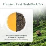 VAHDAM, First Flush Darjeeling Tea - 50+ Cups (100g) | Loose Leaf Black Tea - Flowery, Aromatic & Delicious | Champagne Of Teas | Mellow & Fragrant | Direct From India | Vacuum Sealed - Fast UK Delivery - Image 6