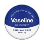 Vaseline Lip Tins Original Care, 17G|Infused With Vitamin E To Hydrate & Moisturize Dry Lips, Transparent - Fast UK Delivery
