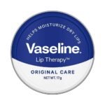 Vaseline Lip Tins Original Care, 17G|Infused With Vitamin E To Hydrate & Moisturize Dry Lips, Transparent - Fast UK Delivery