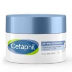 Cetaphil Optimal Hydration Replenishing Night Cream 50g | Lightweight & Fast Absorption | Hyaluronic Acid, Blue Daisy Extract, Niacinamide - Fast UK Delivery