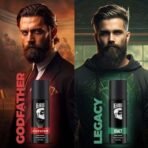 Beardo Legacy & Godfather Perfume Body Spray For Men 150ml Each (Set of 2) Citrus Aromatic Spicy | Deodorant | Deo For Men | Long Lasting Perfume| Christmas gift for men | Gift For Friends | Gift for Men - Fast UK Delivery - Image 4