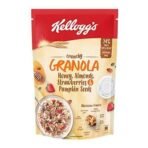 Kellogg's Muesli with 21% Fruit, Nut & Seeds & Crunchy Granola Honey, Almonds, Strawberries & Pumpkin Seeds| Breakfast Cereals | Multigrain, 450g - Fast UK Delivery - Image 6