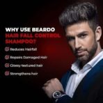 Beardo Hair Fall Control Shampoo For Men, 250 ml | Shampoo For Men With The Goodness Of Amla, Rosemary Oil, Aloe Vera and Brahmi | Strong Hair Shampoo - Fast UK Delivery - Image 5