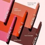 Mila Beaute Pout It Out Matte Lip Crayon | Highly Pigmented & Enriched With Jojoba Oil | Soft Matte Finish | Creamy & Light Weight Texture | Smooth Glide Application | Shade - (Merida 1.25g) - Fast UK Delivery - Image 3