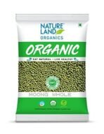 Natureland Organics Moong Sabut/Whole Daal 1 Kg - Organic Healthy Pulses - Fast UK Delivery - Image 2