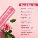 Hilary Rhoda Colour Splash Lip Balm | Moisturizing Lip Treatment with Vitamin E & Cocoa Butter | With SPF-15 | For Dry Chapped Lips | Intense Hydration | Pack of 2 (3g, Rose) - Fast UK Delivery - Image 5