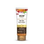 WOW Skin Science Ubtan Cleansing Face Wash | Turmeric & Saffron | All Skin Types | Clear, Glowing Skin | 100% Vegan | Paraben & Sulphates Free | For Women & Men | 100 ml - Fast UK Delivery