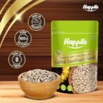 Happilo Premium Roasted and Salted Sunflower Seeds for Eating without Shell 250g, Healthy Protein Snack for Diet Food - Fast UK Delivery - Image 5