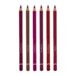 Glam 21 Creamy Lip Liners |Set of 6|Long-Lasting Formula|Waterproof & Smudge-Proof|Gliding Application| Comfortable Wear| Long Lasting Lip Pencil | Multicolor (1.8 gm X 6) COMBO-01 - Fast UK Delivery