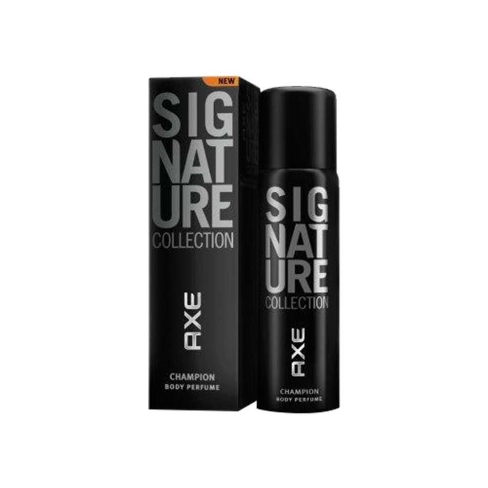 uk51h26tCGd9L-1-1.jpg AXE Signature Champion Body Perfume, 122 ml - Fast UK Delivery - Image 1