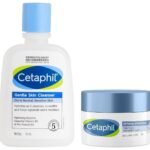 Cetaphil Optimal Hydration Daily Cream 50g Lightweight Moisturizer & Fast Absorption Hyaluronic Acid Blue Daisy Extract NiacinamideSkin Cleanser for 125 ml Hydrating with Niacinamide Vitamin B5 - Fast UK Delivery
